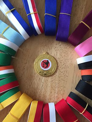 10x Kampfsport, Jiu Jitsu Medaille. 50mm Auswahl an Bändern Top Preis-Leistungs-Verhältnis!! 
