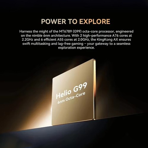 Global Cubot KingKong AX Ultra-thin Rugged Phone Rear Screen 120Hz 256GB 100MP - 第 8/16 張圖片