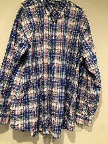 POLO RALPH LAUREN DRESS SHIRT, 2XLT 