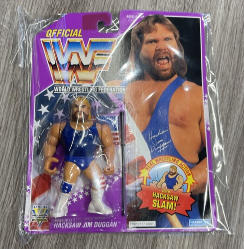 Hasbro WWF WWE Hacksaw Jim Duggan Wrestling 1994 V...