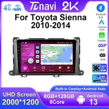 For Toyota Sienna XL30 CarPlay Car Radio Auto Stereo GPS Multimedia Video Player