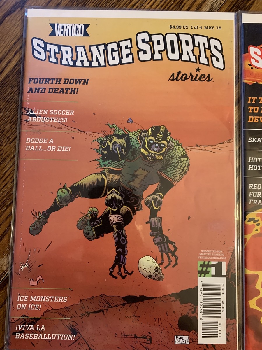 Strange Sports Stories #1-4 Vertigo Comics Complete Run.CM PUNK | eBay