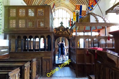 Photo 6x4 The nave in Rycote Chapel Tiddington/SP6504 An historic fiftee c2014