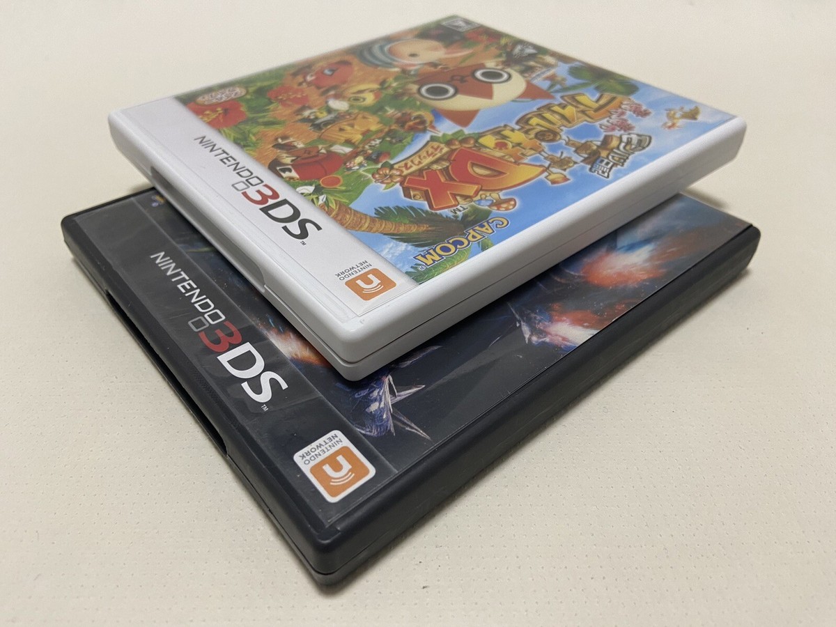 3DS 本体とポケットモンスターウルトラサン　モンスターハンターXX 3DS 本体とポケットモンスターウルトラサン モンスターハンター
