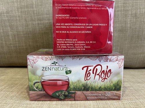 Paquete de 2 bolsas de té Te Rojo Camelia Sinensis - Imagen 4 de 8