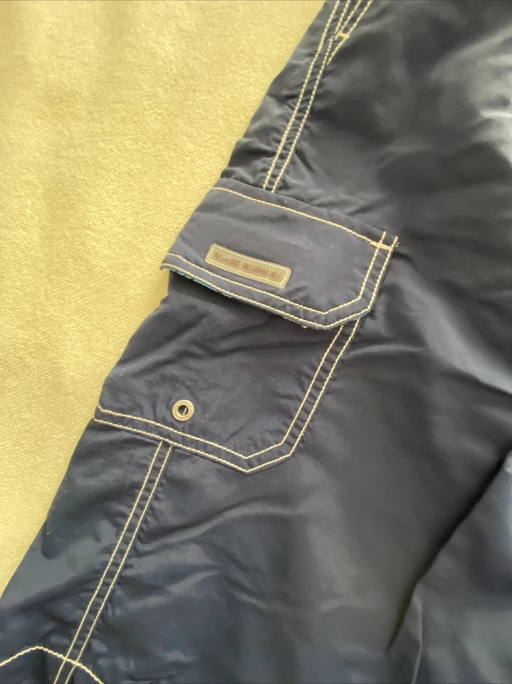 Bañador Pantalones Cortos Para Hombre NEGRO MARRÓN 1826 XXL Azul Marino Aura Completamente Forrado 2XL $70 Foto 2 de 4