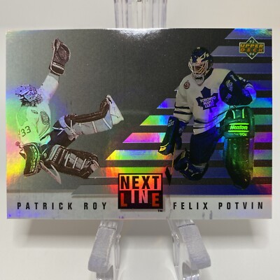 1993-94 Upper Deck - Next In Line #NL6 Patrick Roy & Felix Potvin | eBay