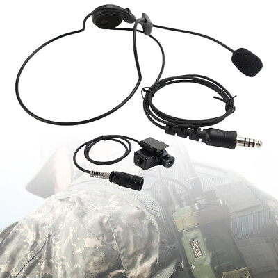 7.1-C7 Rear Mount Big Plug Headset für AN/PRC-152 AN/PRC-148 U329 Radio