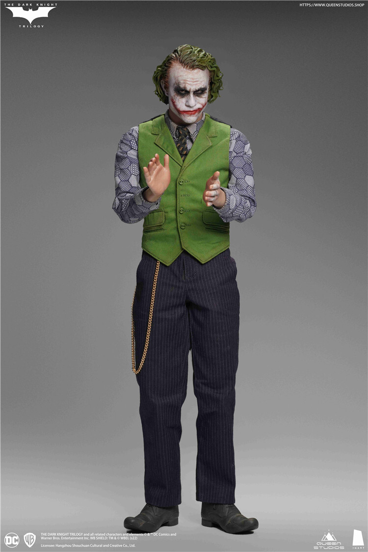 QUEEN STUDIOS The Joker Batman the Dark Knight 1/6 Action Figure