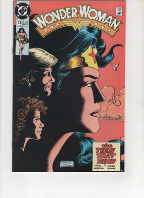 Wonder Woman #41, George Perez Cover & Story, NM 9.4, 1st Print, 1990 ...