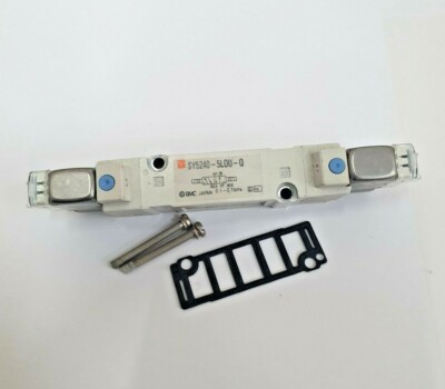 SMC SY5240-5LOU-Q Ventil 5/2 Sol-Sol Krümmer 24dc, neu auf Prüfstand