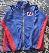 New York Giants Size Small Fleece Lined Full Zip NFL GII Jacket Free Shipping 