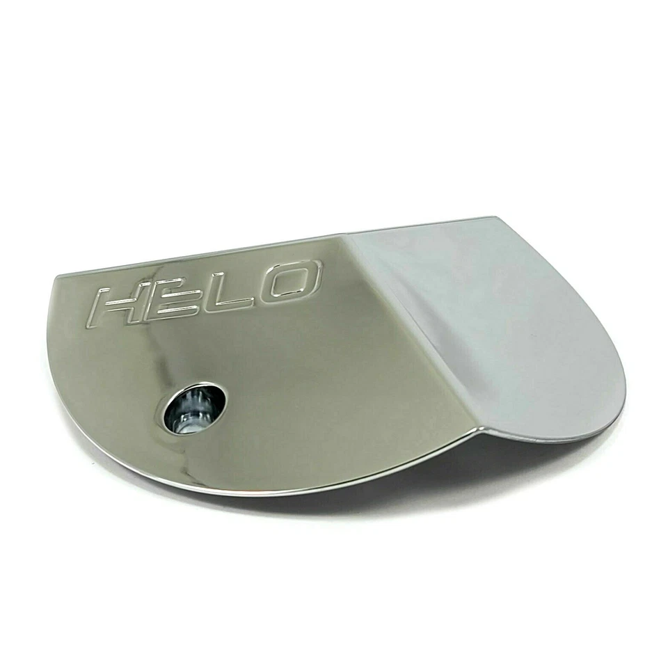 4x NUEVAS tapas centrales de pernos cromados Helo 6 3/16" para rueda de 20" SOLO HE357 821L160 Foto 2 de 4