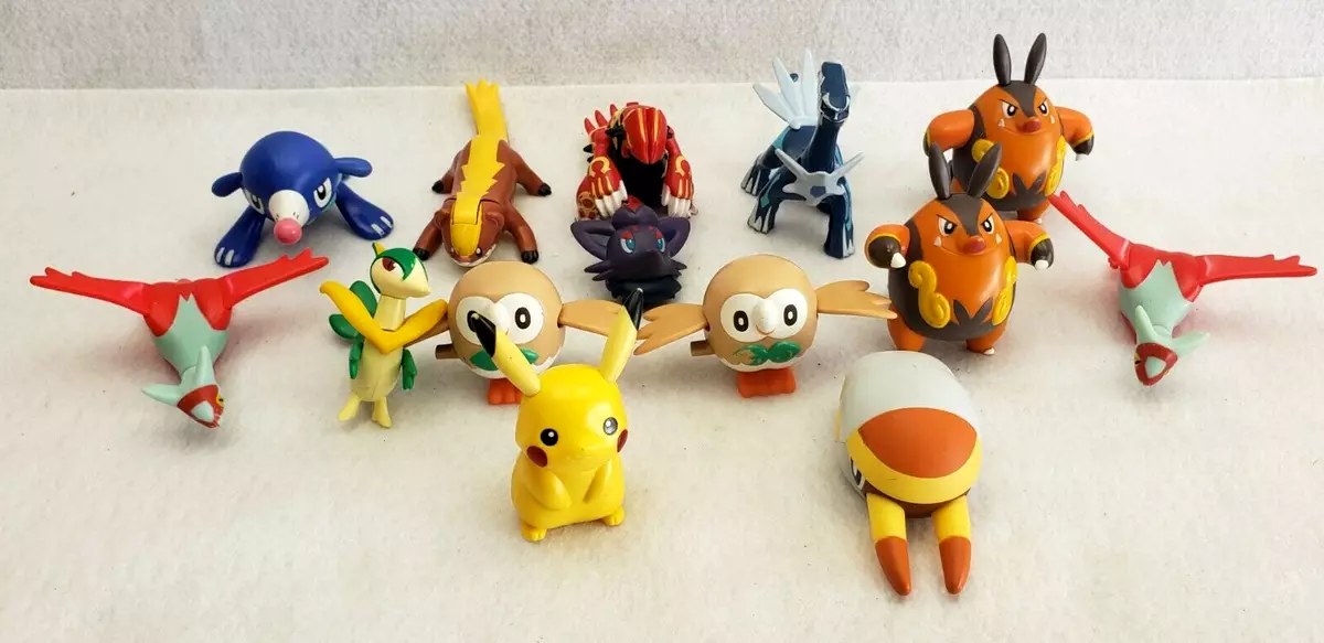 LOT OF 10 POKEMON MCDONALD'S FIGURES