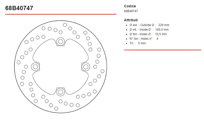 Bremsscheibe Hinten Brembo Gold Fest Kawasaki 650 Er 6F 2009 2010 2011 2012 Foto 3 de 3