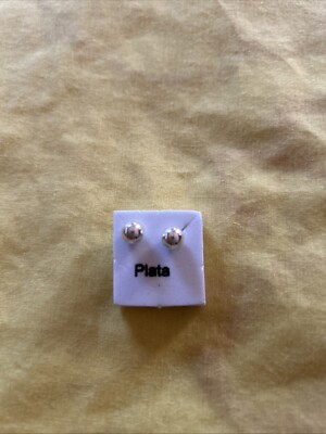 Aretes De Plata