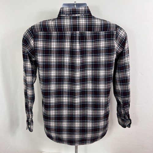 Gap Youth Boys Size XXL (14-16) Long Sleeve Flannel Plaid Button Down Outdoor - Picture 7 of 12