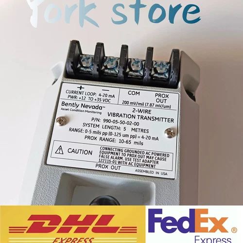 BENTLY NEVADA 990-05-50-02-00 Vibrationstransmitter BRANDNEU FedEx oder DHL - Bild 3 von 10