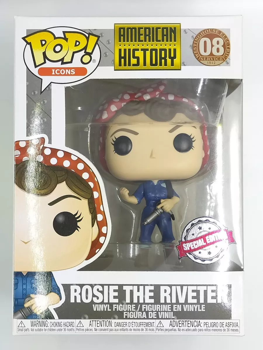 Funko Pop Rosie The Riveter Near Mint 08 American History
