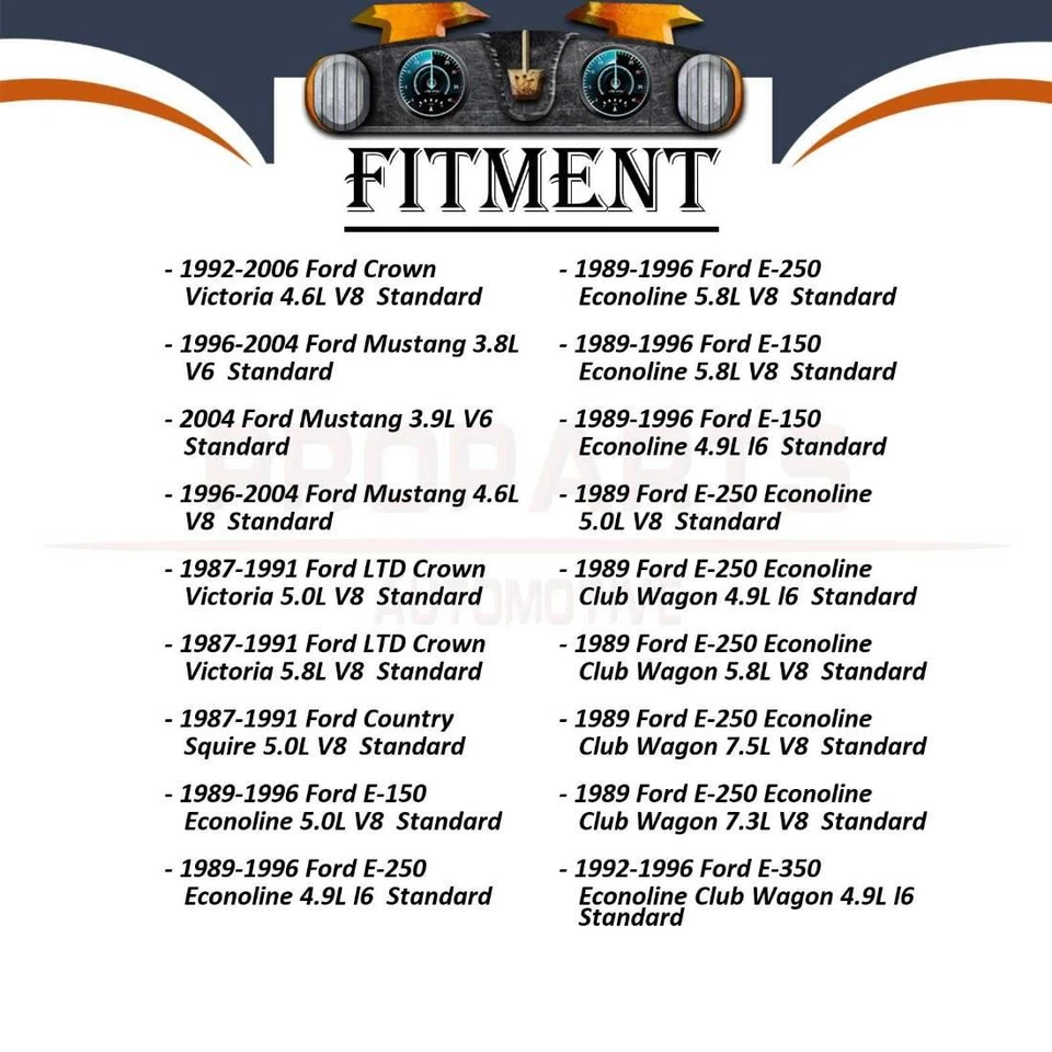 Eje trasero GMB 2X todas las juntas juntas juntas universales en U para Ford Crown Victoria 2003 Foto 2 de 4