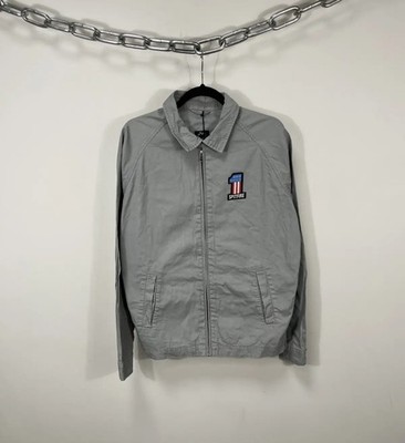 Vintage Spitfire NEW Hype Y2K Gray Skate Jacket M
