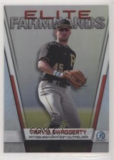 2019 Bowman Chrome Elite Farmhands Travis Swaggerty #EF-TS 0x1