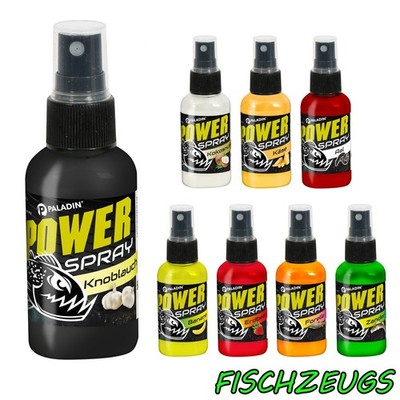 Paladin Liquid Spray Power Series Flavour Lockstoff Aroma Knobi Käse Aal Forelle