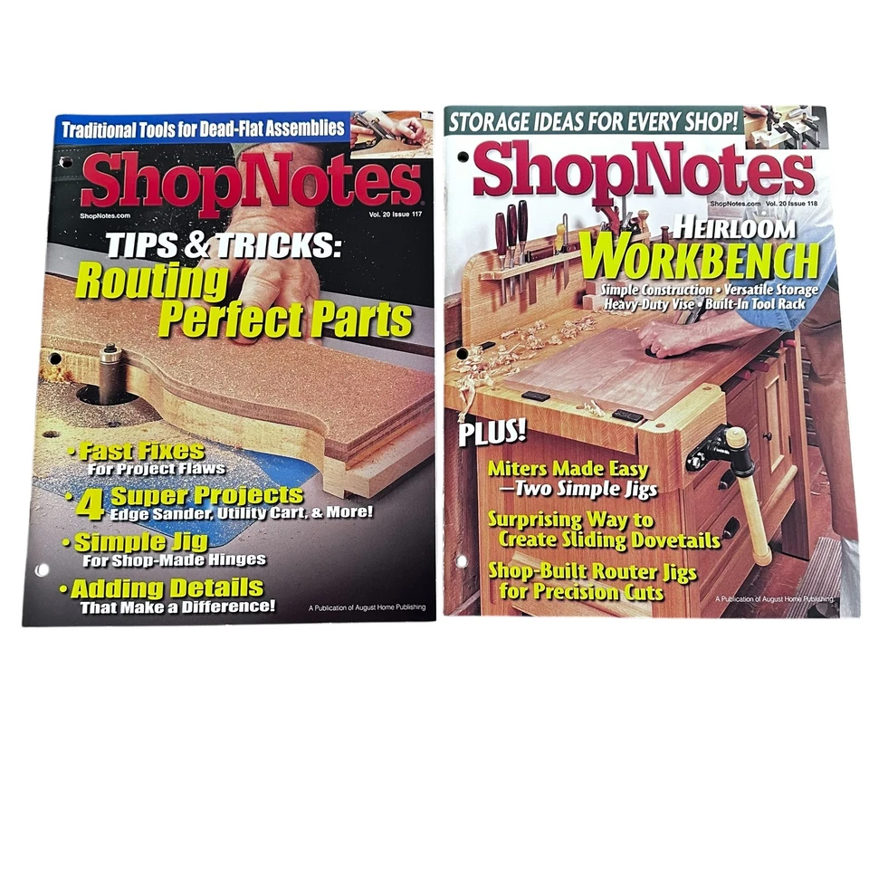 ShopNotes Magazine - Lot of 6 - Volume 20, Issues 115-120, 2011 Edition Complete - Image 4 of 4