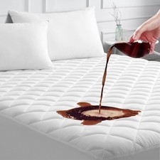 2 Pack Extra Deep Quilted Mattress Protector Fitted Topper Bed Cover All Sizes