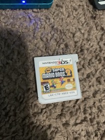 Nintendo 3DS Original - Aqua Blue + Super Mario Bros 2 Metroid READ