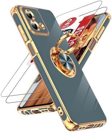 Shockproof Moto G Stylus 5G 2023 Case with 2-Pack Tempered Glass Screen Protector