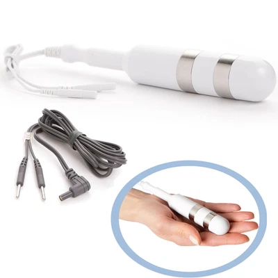 AXION TENS EMS Vaginalsonde bipolar edelstahl mit Adapterkabel 2mm für Reizstrom Gerät