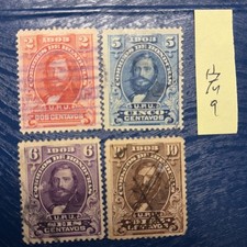 1903 Honduras Used Stamps 