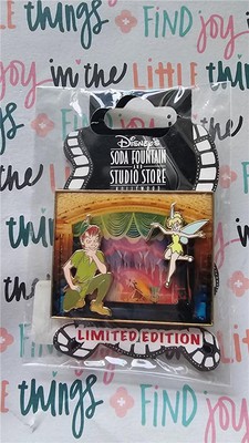 DSF Disney Inside the El Capitan Theatre - Peter Pan & Tinker Bell LE300 Pin