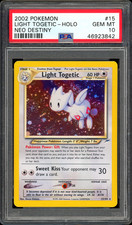 2002 POKEMON NEO DESTINY #15 LIGHT TOGETIC-HOLO PSA 10 on eBay