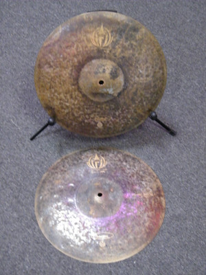 DIRIL Primitive Hi-hat 14'' D-20 Top & Bottom ** AWESOME SOUND **