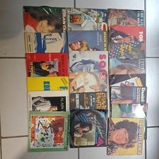 Divers - Lot disques vinyles 45T/EP variétés françaises, multi-artistes