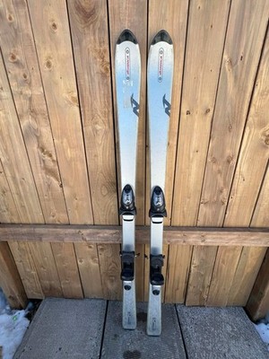 Alpine Downhill Snow Ski NORDICA FREE FOUR 55'' Long Skis 140 cm w/ Bindings