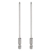 "2 StüCk PH0 Kreuzschlitz-Bit FüR 1/4\" Sechskantschaft 11 Cm Lang Magnetisch"