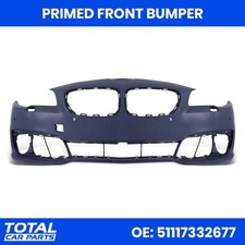 PRIMED FRONT BUMPER WITH PDC & WASHERS FOR BMW 5 SERIES F10 F11 LCI SE 2013-2017