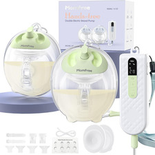 Hands Free Breast Pump K3,Portable Breastfeeding Pumps with Modes  9 Levels,3 F