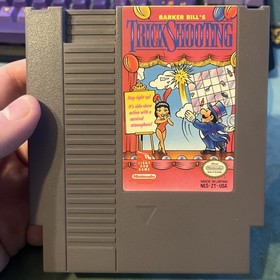 Barker Bill's Trick Shooting (NES) - Sin probar - Juego y manual