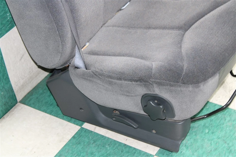 *WEAR* 02' SIERRA Gray Cloth Manual Front Split Bench Seat Console Jumpseat Set - Изображение 4 из 4