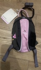 BNWT LittleLife Pink Grey Butterfly Backpack Small Toddler Bag