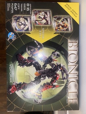 LEGO BIONICLE: Voporak (10203) 100% Complete With Box Sidorak Keetongu Roodaka