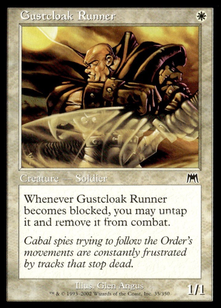 2002 Onslaught Gustcloak Runner Expansion/Common #35