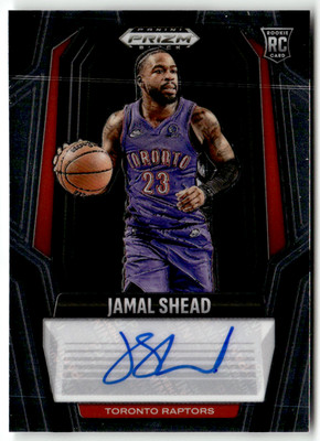 2024-25 Panini Prizm Black NBA No. RS-JML Jamnal Shead Rookie Auto