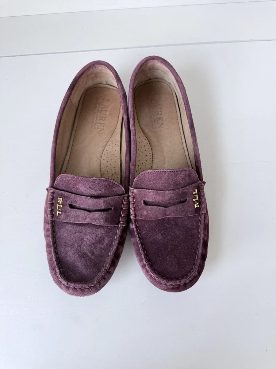 Lauren Ralph Lauren Suede Flats and Oxfords for Women for  display picture 2