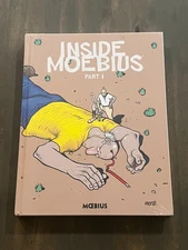 💥 NEW Inside Moebius - Jean Girard Book Pt 1 Oversized Hardcover GN 2018 💥