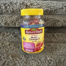 Nature Made Multi  Omega-3 For Her 80 Gummies 1 Pack New aug2027
